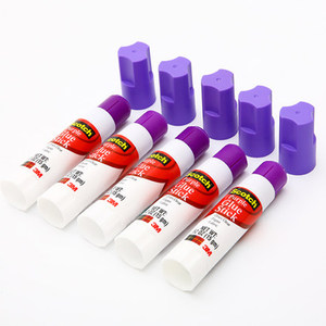 3M思高固体胶棒高粘度无毒儿童固体胶可水洗cos遮眉白色25g胶棒紫色PVP变色胶8g/15g文具用品学生用强力胶棒