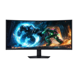 三星40英寸4K180Hz电竞曲面显示器光环同步游戏高清屏S40FG756EC