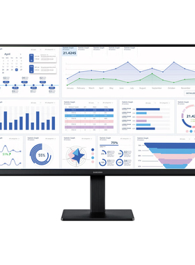 三星电脑显示器 27英寸IPS高清120Hz笔记本外接屏幕S27F322GAC