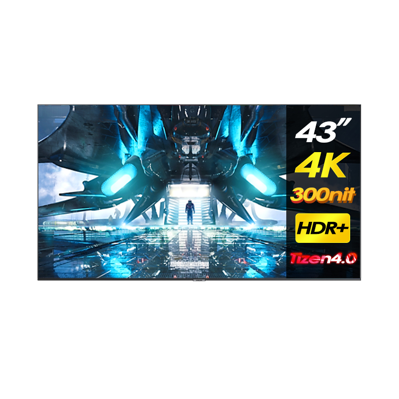 三星55英寸4K超高清壁挂广告机