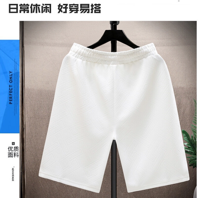休闲短裤夏季潮牌薄款五分裤纯色新款百搭男女运动宽松半截沙滩裤