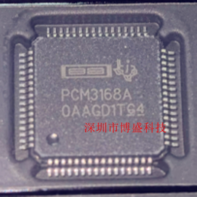 原装PCM3168 APAP/APAPR/ATPAPQ1/ATPAPRQ1 全新芯片IC HTQFP-64