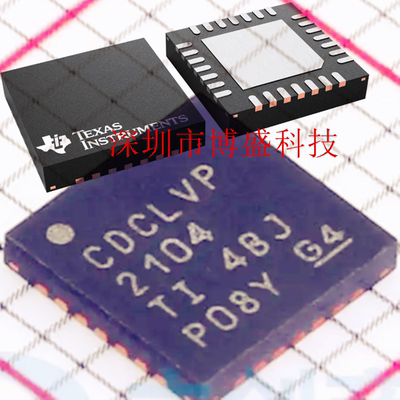 原装 CDCLVD2104 /CDCLVP2104 RHDR 全新TI芯片IC RHDT VQFN-28