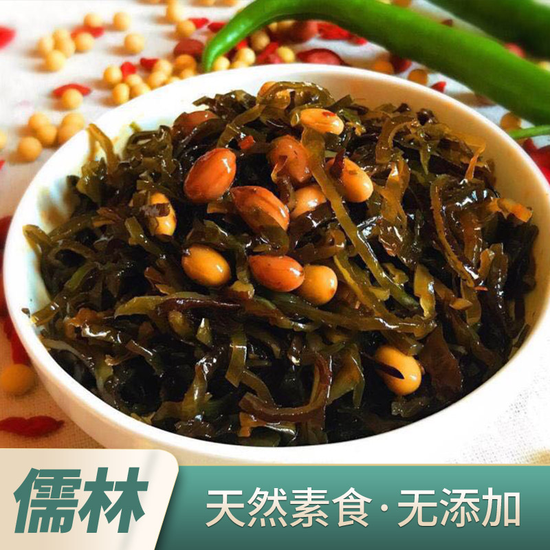 三宝菜海带丝麻辣下饭菜休闲小咸菜