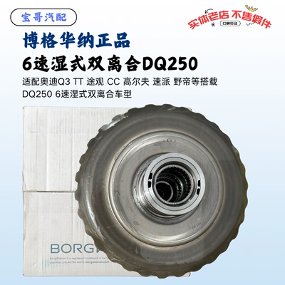 适配02E/DQ250奥迪Q3TT途观CC高尔夫速派野帝6速湿式双离合器总成