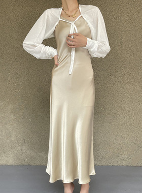 MASA 轻薄感万能外搭长袖防晒上衣披肩外套2022新款纯色开衫