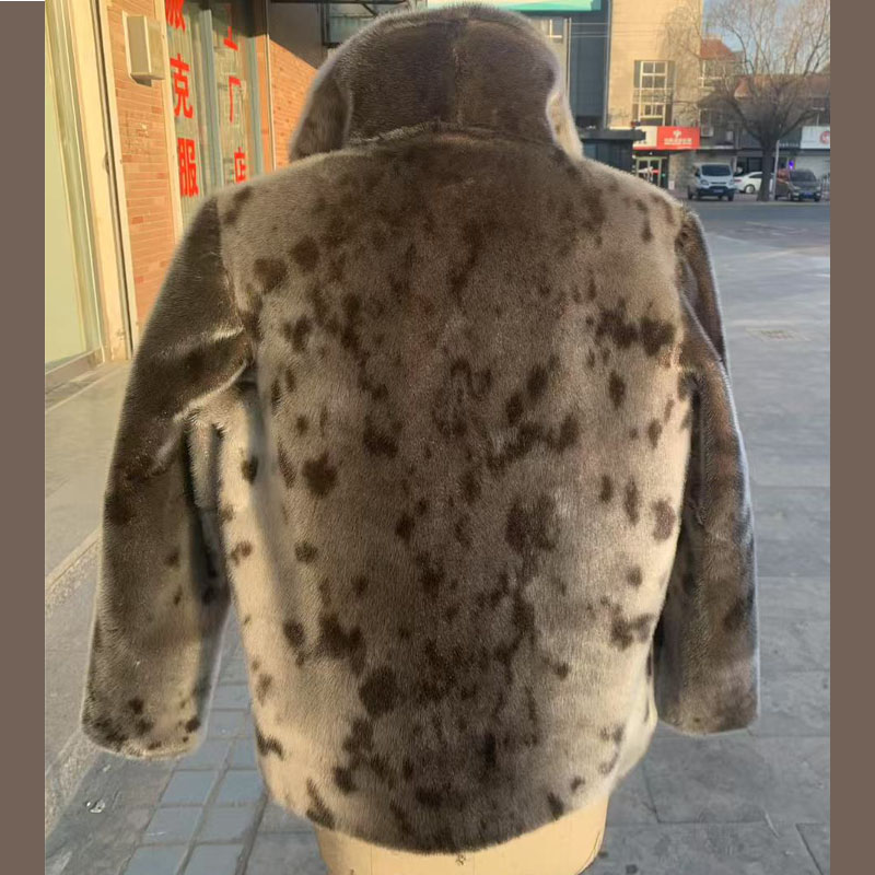 海豹毛皮草2025年时尚潮流男装礼