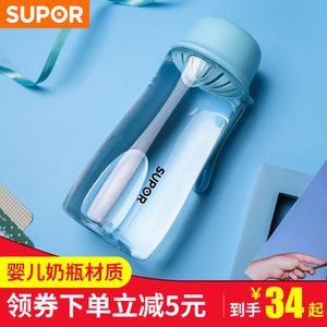 29元包邮  苏泊尔  防摔 创意随手水杯500ml