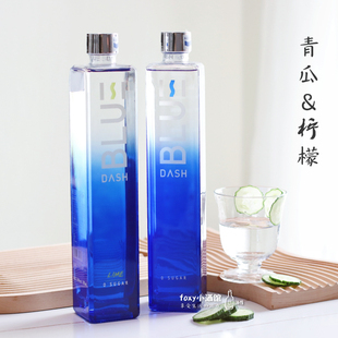 DASH布鲁大师青瓜利口酒青柠果味力娇 0糖0脂15度BLUE 带防伪 正版