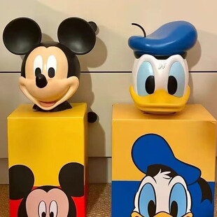 米奇头摆件存钱罐餐边柜玄关咖啡机饮水机米老鼠装饰品客厅桌面