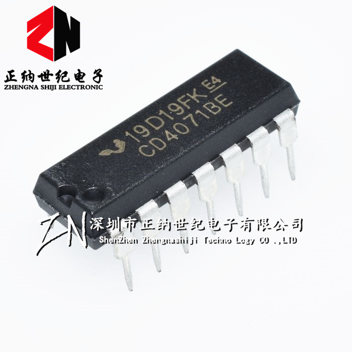 CD4071BE ( HEF4071BP ) DIP-14 原装进口 全新正品