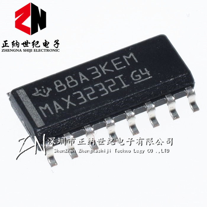 全新原装 MAX3232 MAX3232I MAX3232IDR SOP16 接口线收发器