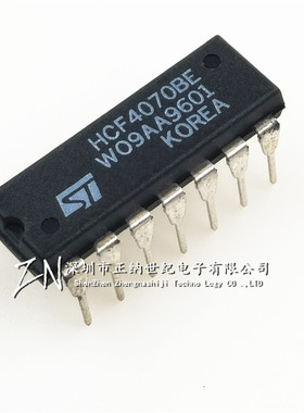 全新 CD4070 CD4070BE HCF4070 CD4070BD DIP14 逻辑器芯片