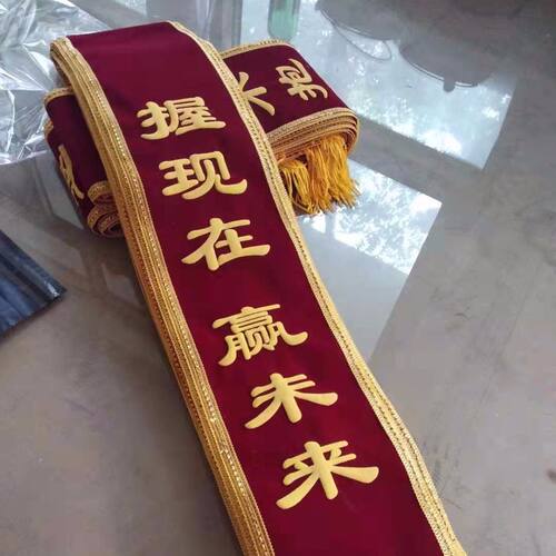 活动庆典表彰颁奖迎宾礼仪带绶带