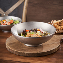 复古怀旧不锈钢汤碗高级感网红螺蛳粉碗家用拉面碗户外碗圆形大碗