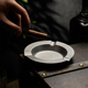 复古怀旧不锈钢雪茄烟灰缸家用户外便捷个性 创意烟灰缸金属高级感