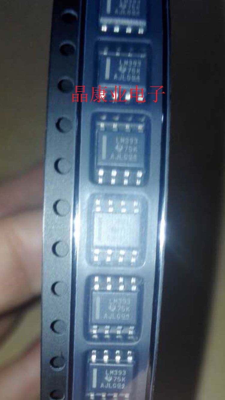 TI进口  LM393 LM393DR2G 电压比较器 贴片SOP8 !