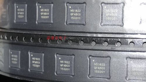 N51822  NRF51822-QFAB-R QFAB QFN48 蓝牙无线芯片 原装正品