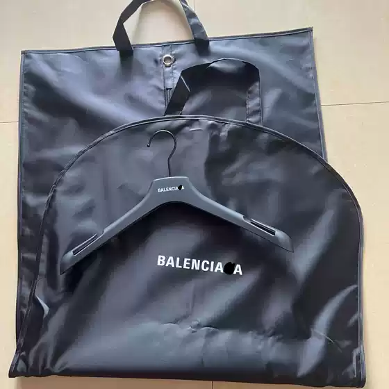 In-Stock Bali Hanger Dust Cover Balencia*A Hanger Dust Cover for Clothes, Luxury Brand Hanger Clothing Storage Bag