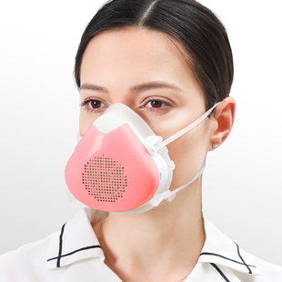 迈盾206电动送风口罩 防pm2.5二手烟雾霾汽车尾气 防甲醛孕妇专用