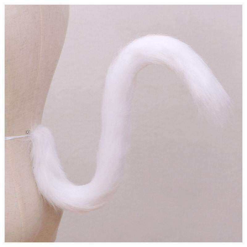 猫尾巴cos咪耳朵兽尾猴子