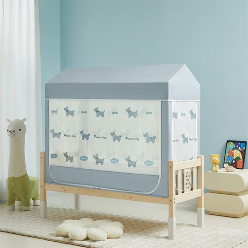 A类拼接床全包防摔蚊帐遮光床帘