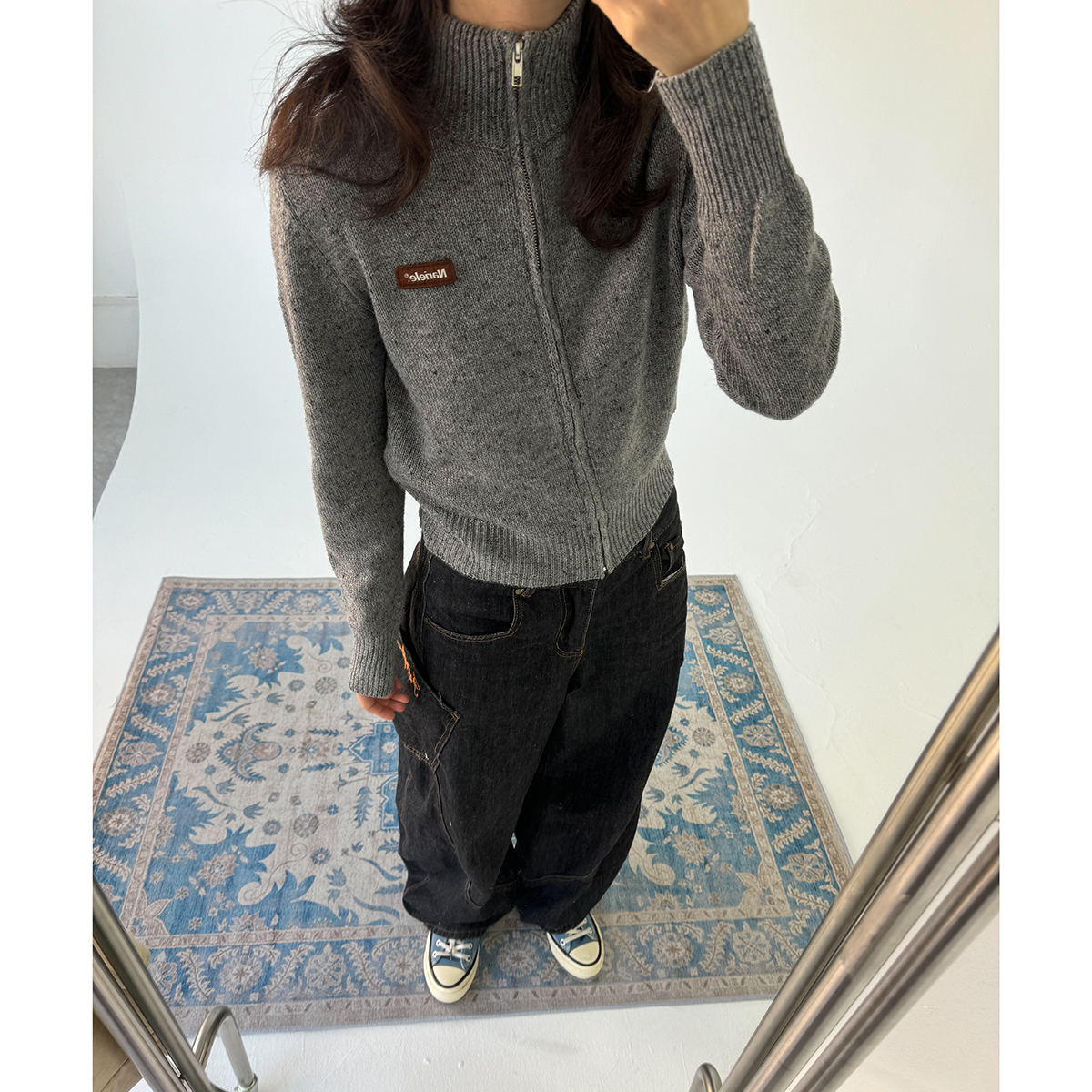 SLEEPZOO24AW立领针织开衫