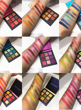 现货beauty glazed 9色新品眼影多色土橘脏橘棕色落日秋冬色