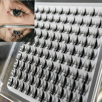 人鱼之鳞芭比小野兔「超绝狗狗眼」D翘轻欧美单簇恶魔浓密假睫毛