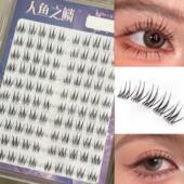 酥茶郡主韩系空气感女团假睫毛根根分明磨尖上镜自然仿真千金睫毛