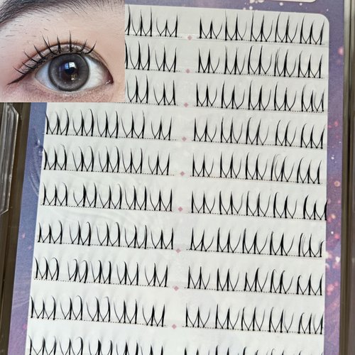 韩版仙子毛日常U型单簇