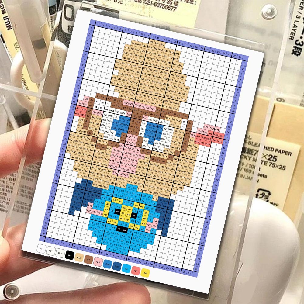 18张疯狂动物城拼豆卡高清卡通可爱创意趣味应援周边小卡装饰diy