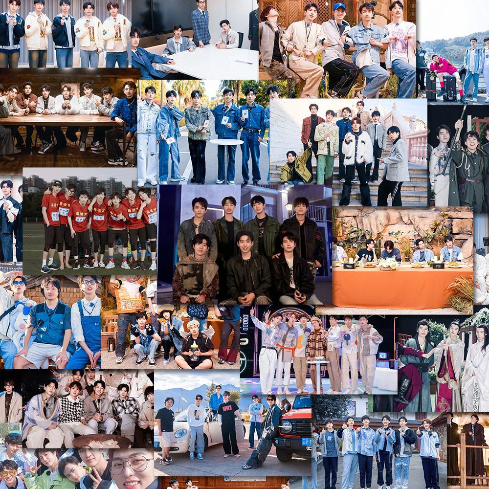 院人群像神图系列贴纸黄子文韬石凯diy手账贴画名侦探学院周边...