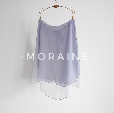Moraine芭蕾纱裙前短后长渐变