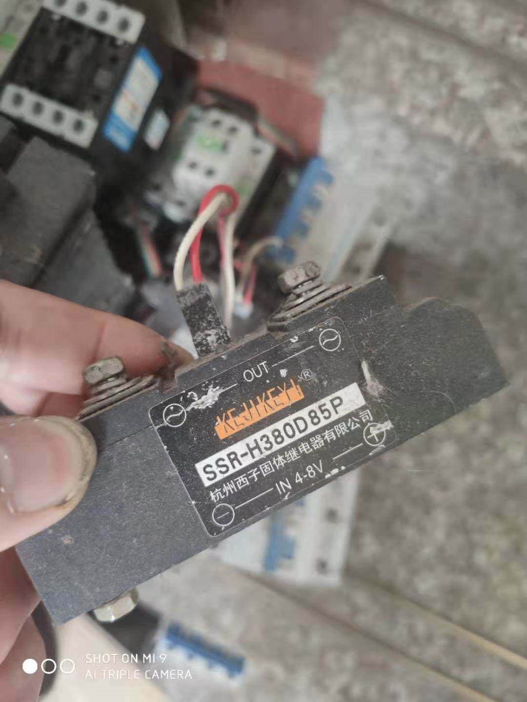 杭州西子固态继电器 ssr-h380d85p 二手拆机
