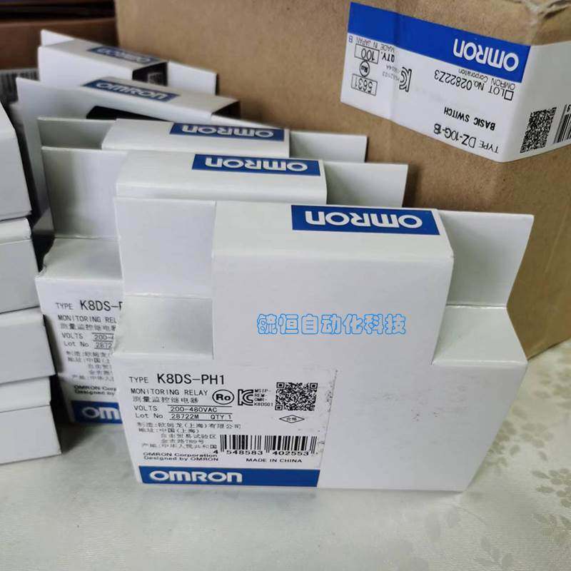 k8ds-ph1反相缺相继电器欧姆龙反相 缺相监测