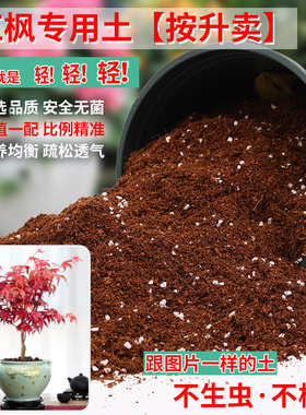 红枫专用土种花泥土枫树专用营养土肥料养花通用花土颗粒土种植土
