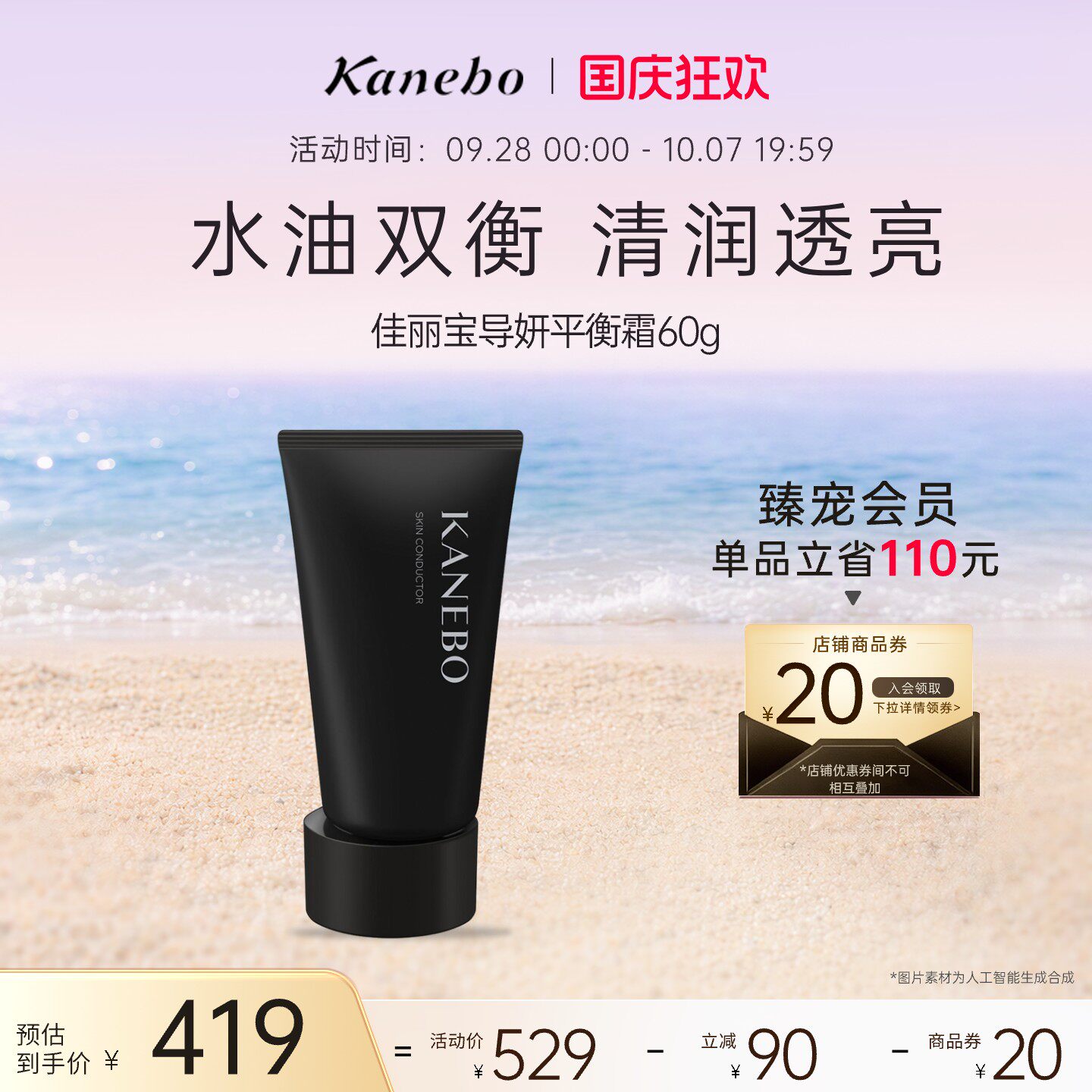 嘉娜宝佳丽宝导妍平衡霜