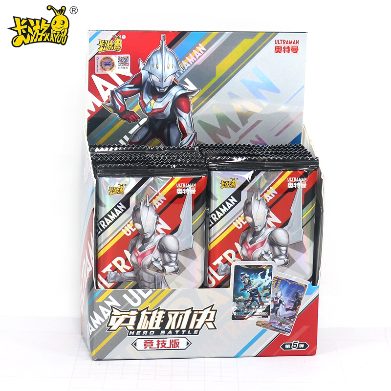 奥特曼英雄对决卡片竞技版第6五弹第四弹基础版对战地图cr卡lr签