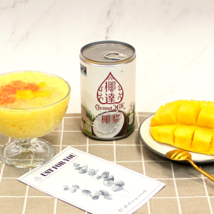 熊猫牌椰达椰浆400ml 浓缩椰奶汁奶茶西米露杨枝甘露烘焙甜品原料
