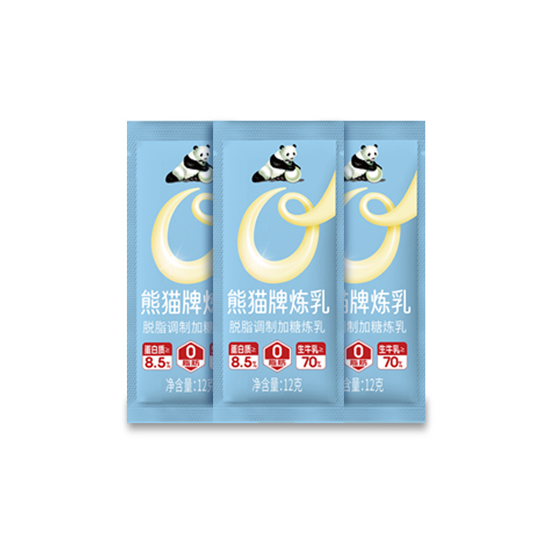 熊猫牌0脂肪脱脂加糖炼乳