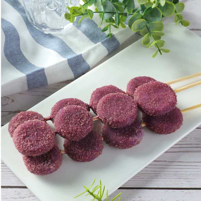 紫薯饼/5串烧烤食材半成品户外公园共青森林公园烧烤食材配送