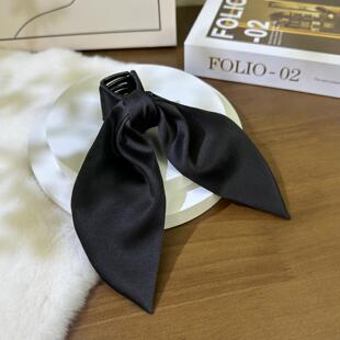 刘亦菲发夹高质量真丝绝美抓夹超好看 饱满后脑勺 高级女2026新款