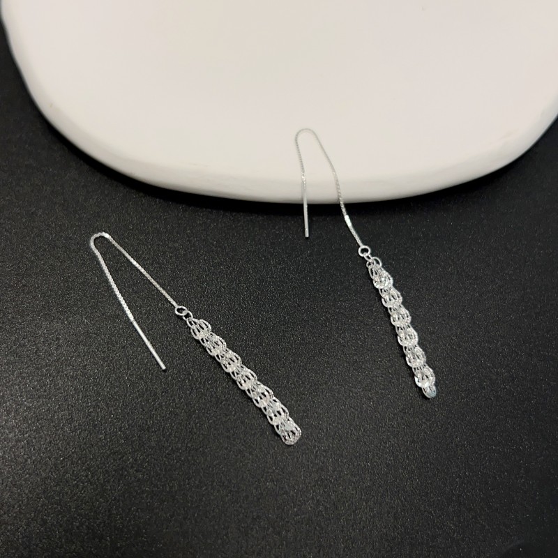 S990純銀麥穗耳線女高級感