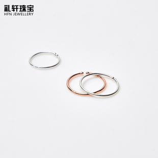 s999纯银关节戒指女食指网红个性潮人调节冷淡风单身ins开口小指