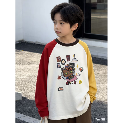 YL 880396 做梦想钱亲子款小猫T恤