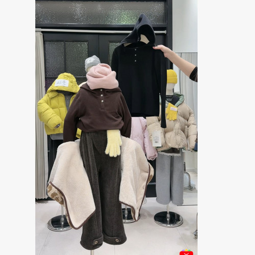 FAZ 6579 连帽发热暖绒上衣