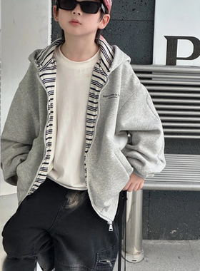 CH 8323 一体绒开衫运动外套