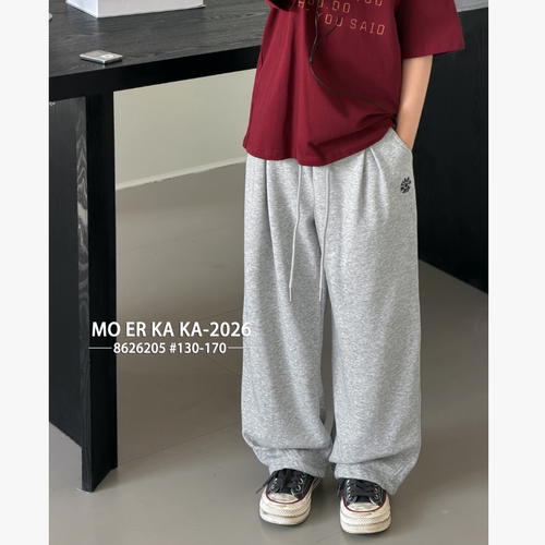 MR 8626205 春夏可抽口小太阳新款春款运动直筒裤