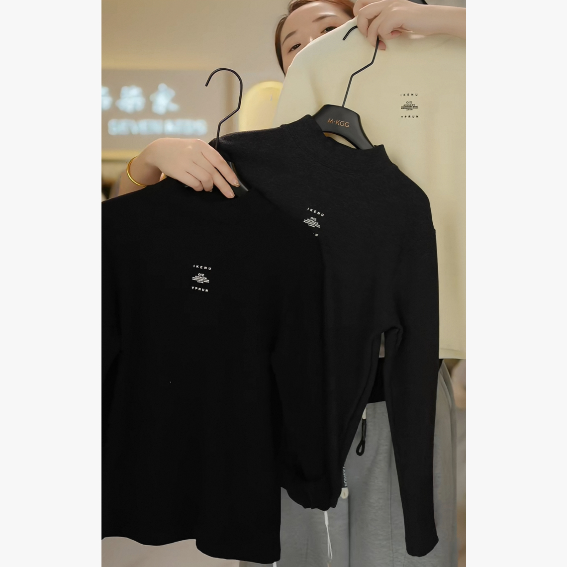 M家  8596 字母发热衣